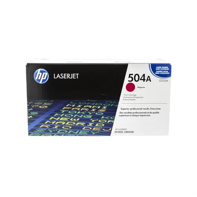 HP HP 504A Värikasetti magenta CE253A Vastaa: N/A