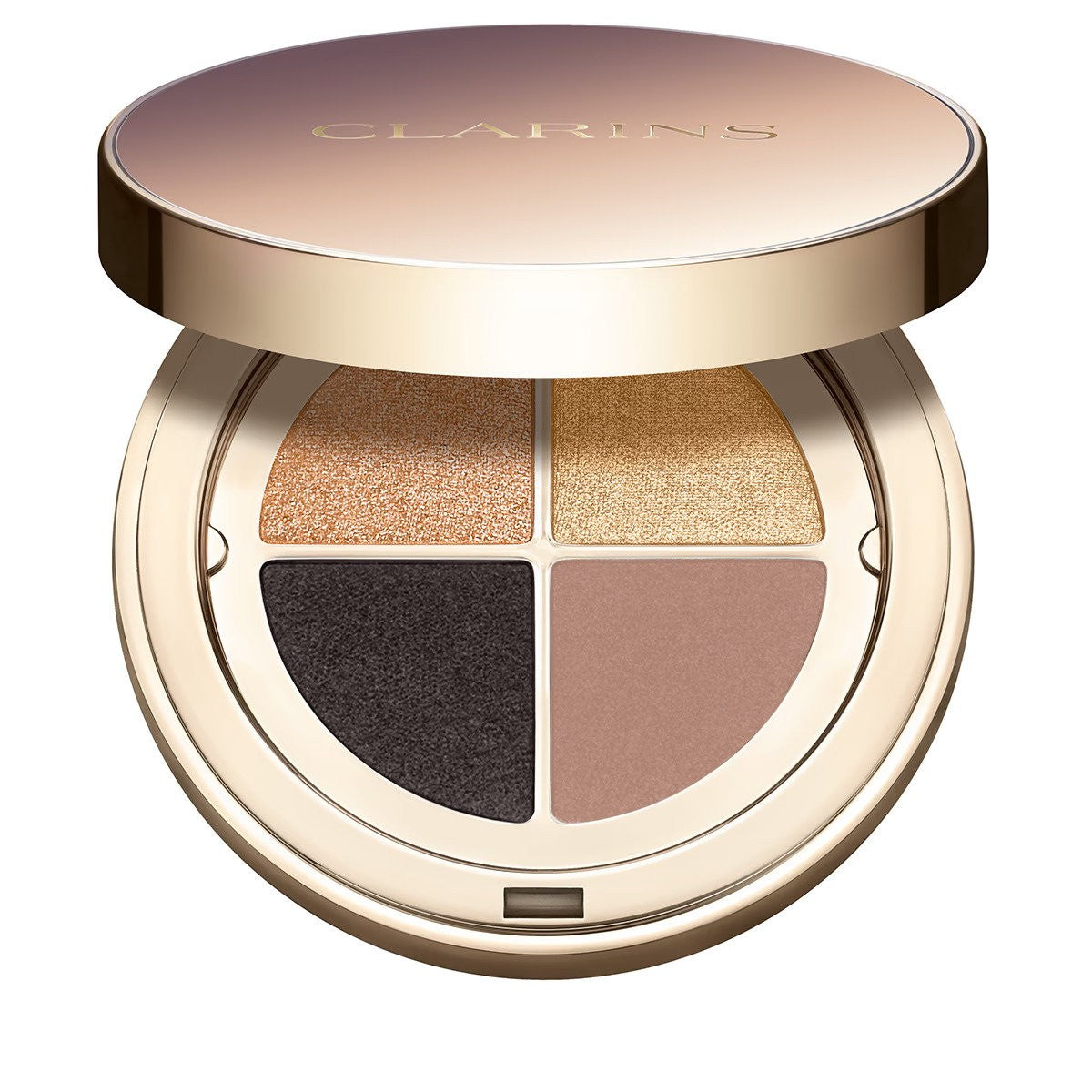 Clarins 4 väriä luomiväripaletti pitkäkestoiseen vaikutukseen Color 08 - Amber Gradation 4,2 g