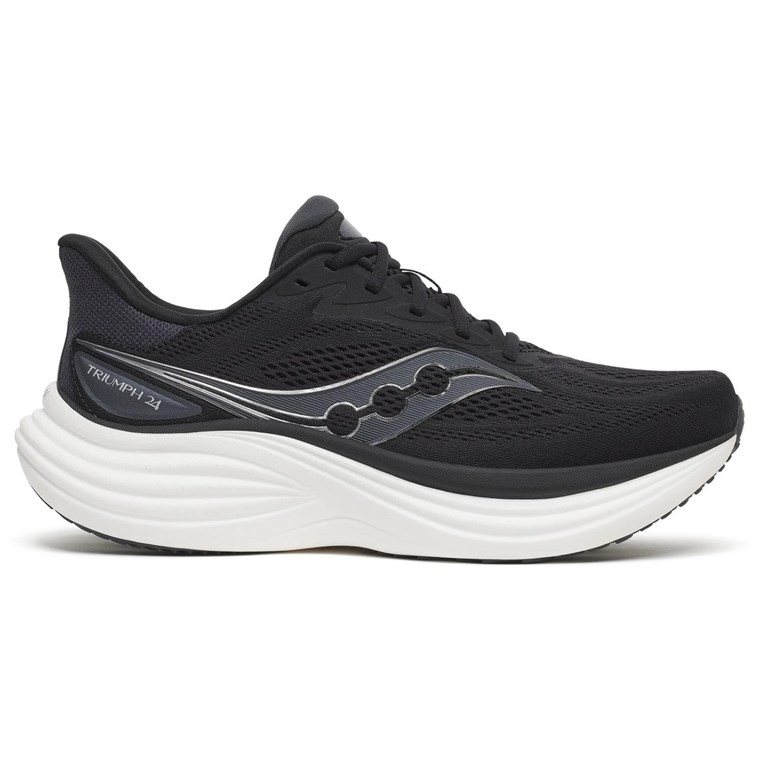 Saucony Triumph 24 Wide Black/Silver - 38