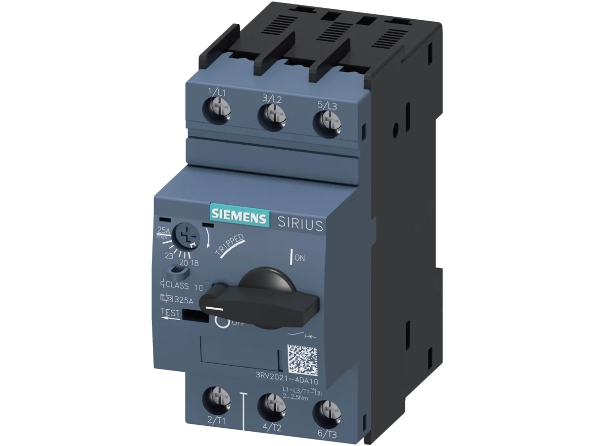 Siemens Circuit-breaker screw Liitäntä 25a 3rv2021-4da10