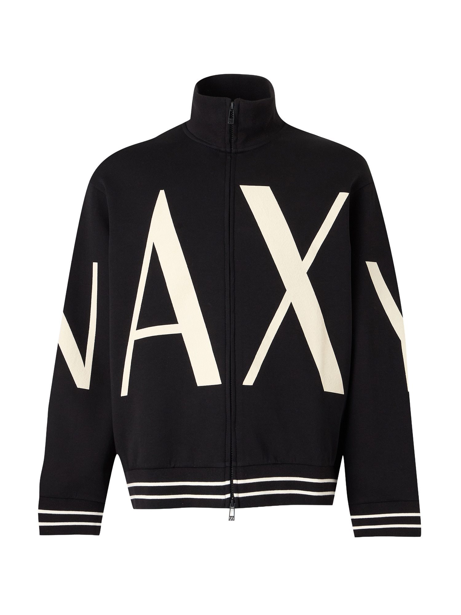 ARMANI EXCHANGE Collegetakki  vaaleabeige / musta