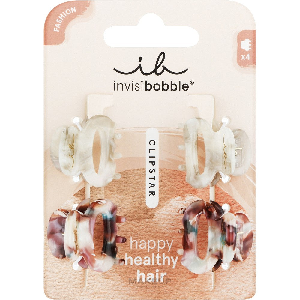 Clipstar Petit Bijoux S hiusklipsi 4 kpl