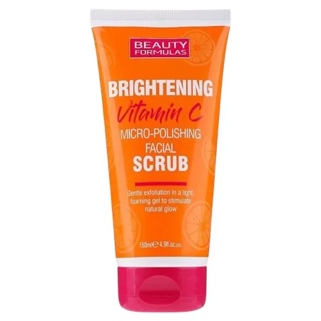 Beauty Formulas Brightening Vitamin C Micro-Polishing Facial Scrub - 150 ml