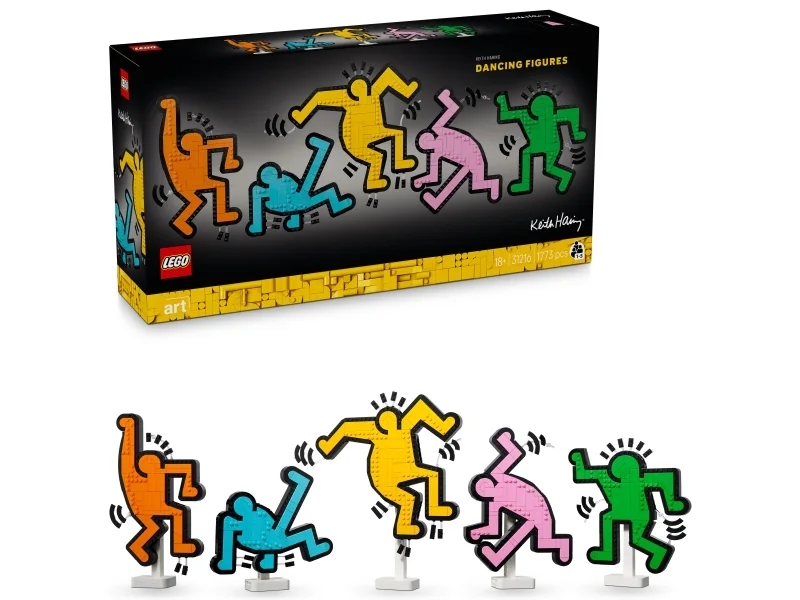 LEGO Art 31216 Keith Haring - Tanssivat hahmot