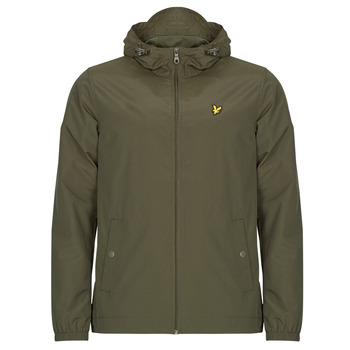 Lyle & Scott Pitkä talvitakki keltainen / oliivi / musta