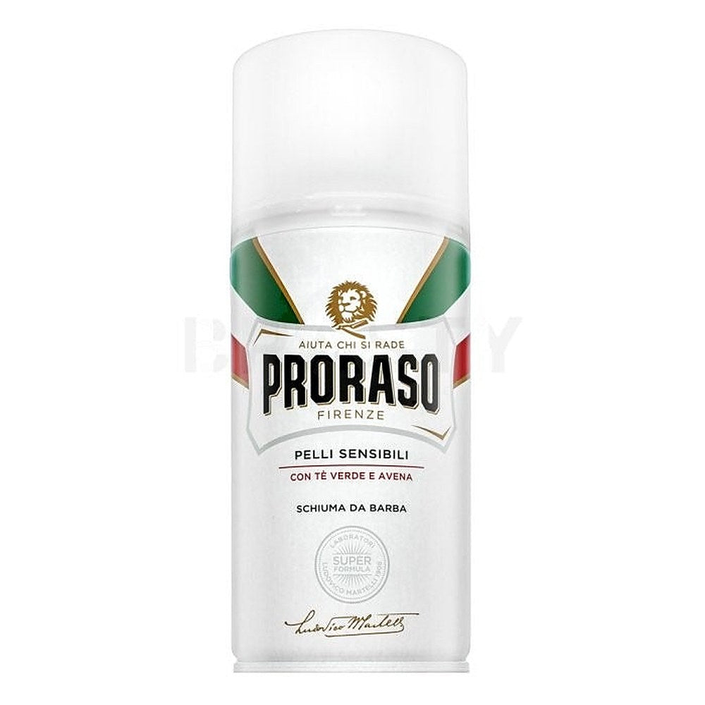 Proraso Anti-ärsytys Parranajovaahto Vihreällä Teellä Ja Kaura 300 Ml