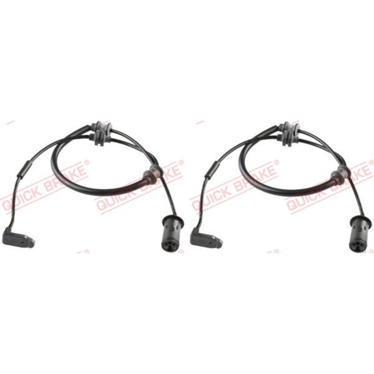 Jarrupalan kulumisenilmaisin QUICK BRAKE WS 0165 A
