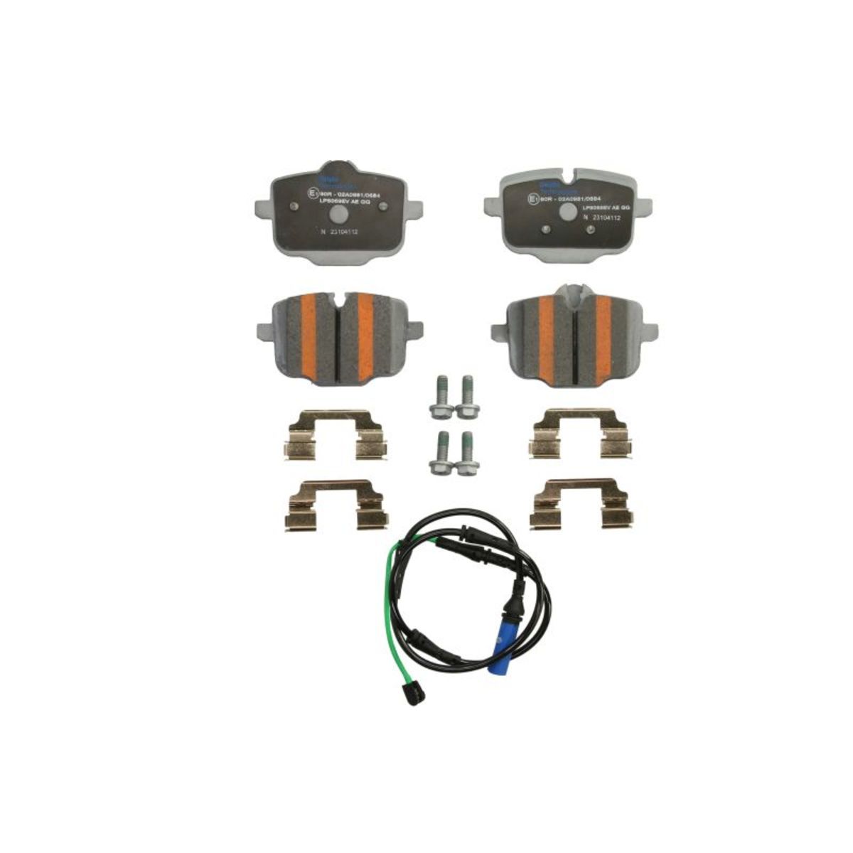 Jarrupalat, levyjarru DELPHI LP5069EV