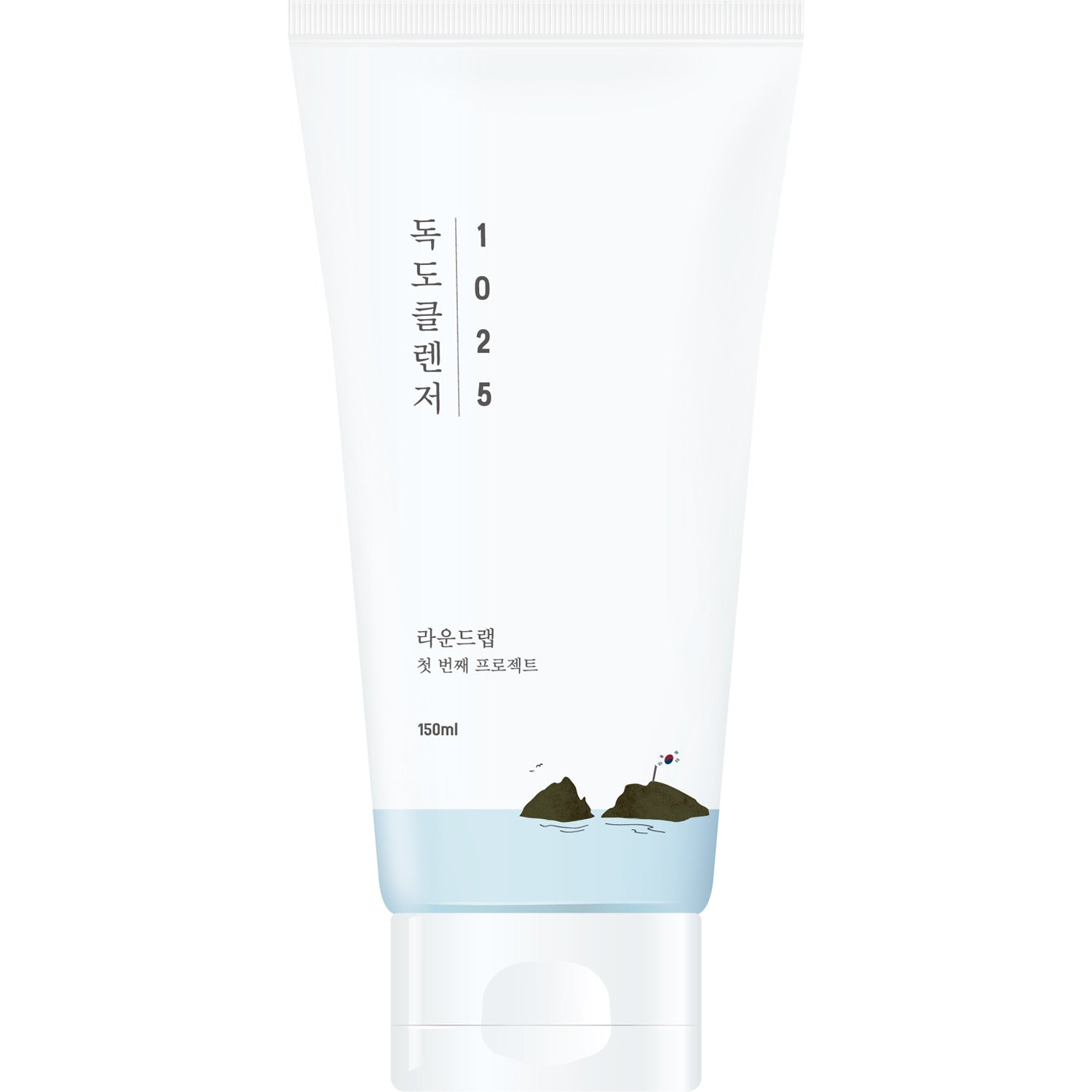 ROUND LAB 1025 Dokdo Cleanser - 150 ml, for Sensitive and Dry Skin