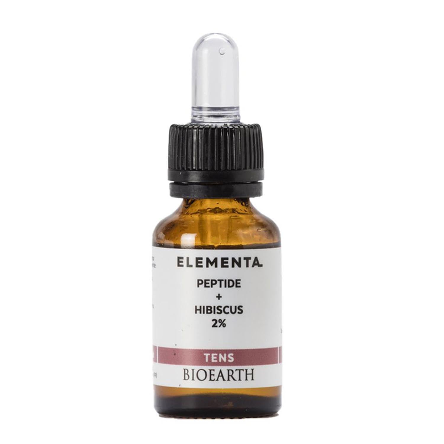 Bioearth Elementa Concentrated Tens Hibiscus Peptides 15 ml