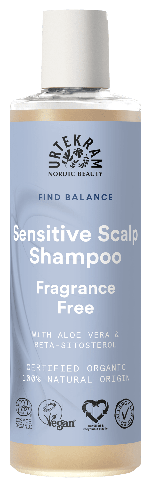 Urtekram Sensitive Scalp Shampoo Fragrance Free - 250 ml