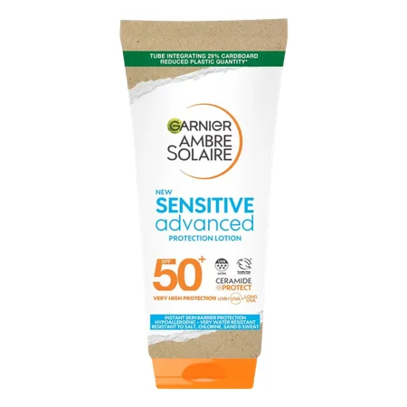 Garnier Ambre Solaire Sensitive Advanced SPF 50+ Aurinkosuojavoide - 175 ml