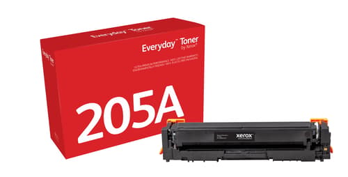 Xerox Everyday V�rikasetti Vaihtoehtona Hp Musta 205a (cf530a) Std