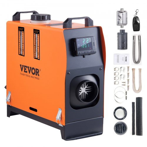 VEVOR Diesel Air Heater All-in-one 12V 5-8KW LCD Remote Control for Car RV