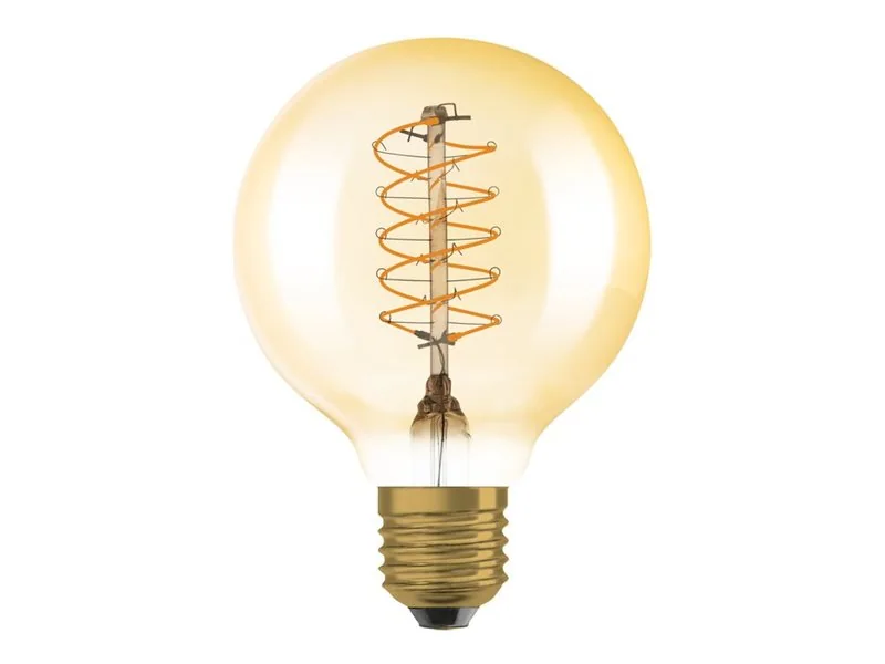 Osram LED-lamppu Vintage 1906 Globe80 600lm 7W/822 Gold Dimmable E27