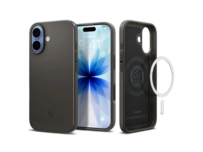 Spigen Thin Fit MagSafe - gunmetal - iPhone 17