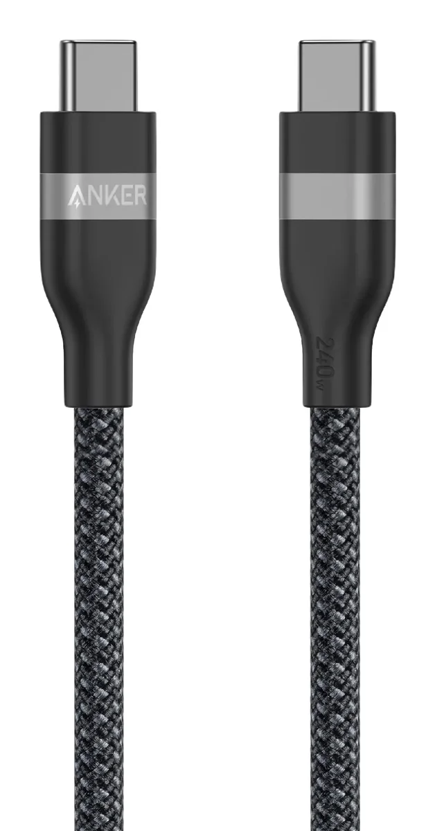 Anker USB-C to USB-C Cable (0.9m 240W) - Black