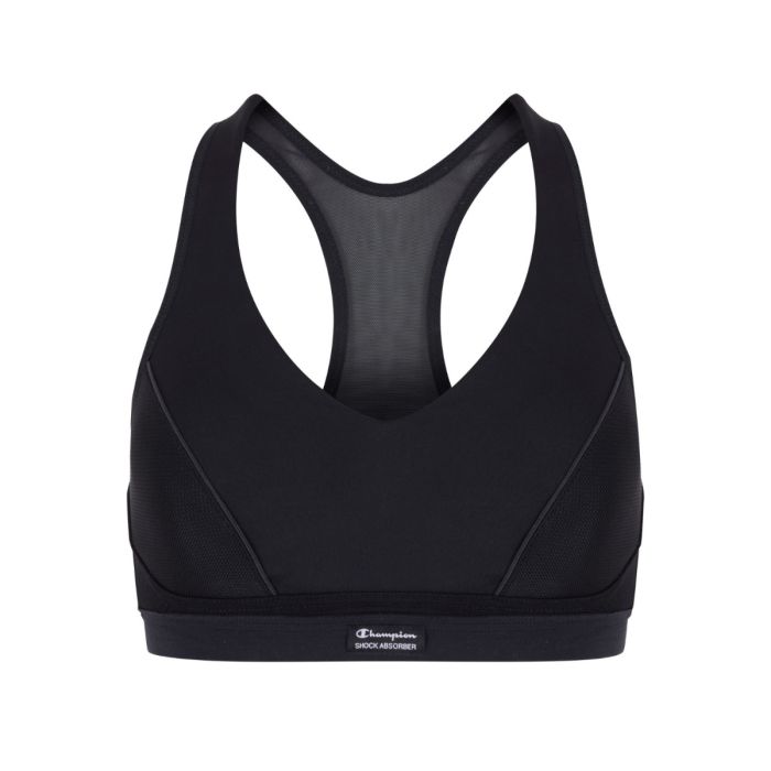 Shock Absorber Pump Padded Sports Bra K. 70D Musta Naiset