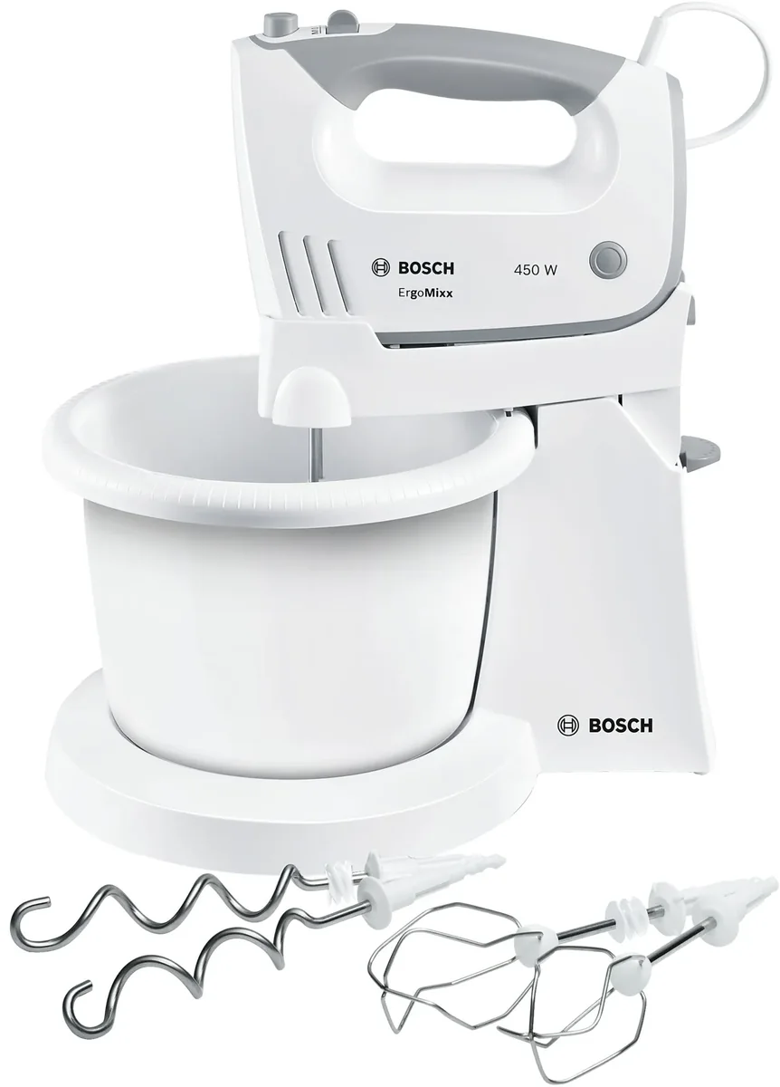 Bosch ErgoMixx2 MFQ36460 450 W -sähkövatkain, valkoinen