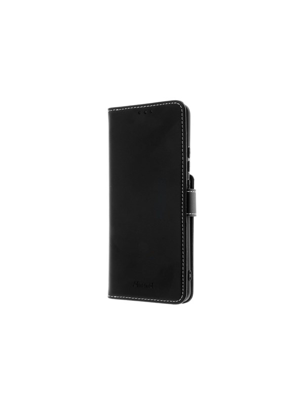 Insmat Exclusive Flip Case -lompakkokotelo, Motorola Edge 50 Pro, musta