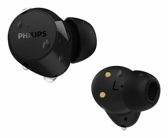 Philips TAT1209BK/00 -langattomat nappikuulokkeet, musta