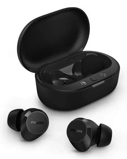 Philips TAT1209BK/00 -langattomat nappikuulokkeet, musta