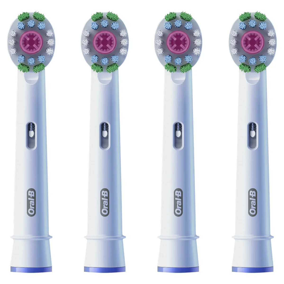 Hammasharja Oral-B kiinnitettävät harjat Pro 3D White 4kpl