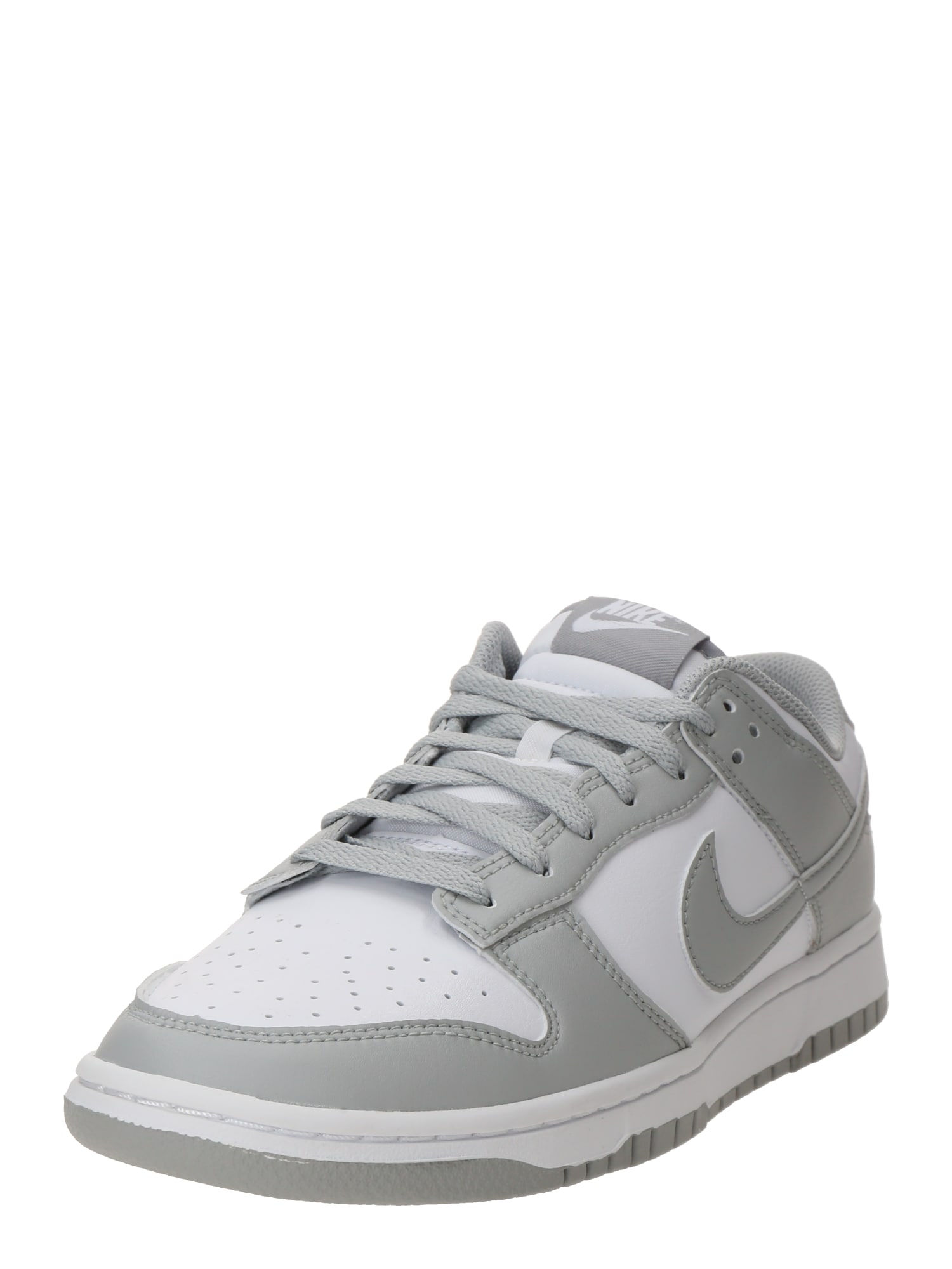 Nike Sportswear Matalavartiset tennarit 'DUNK' kivenharmaa / valkoinen