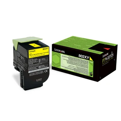 Lexmark Lexmark 802XY Värikasetti keltainen 80C2XY0 Vastaa: N/A