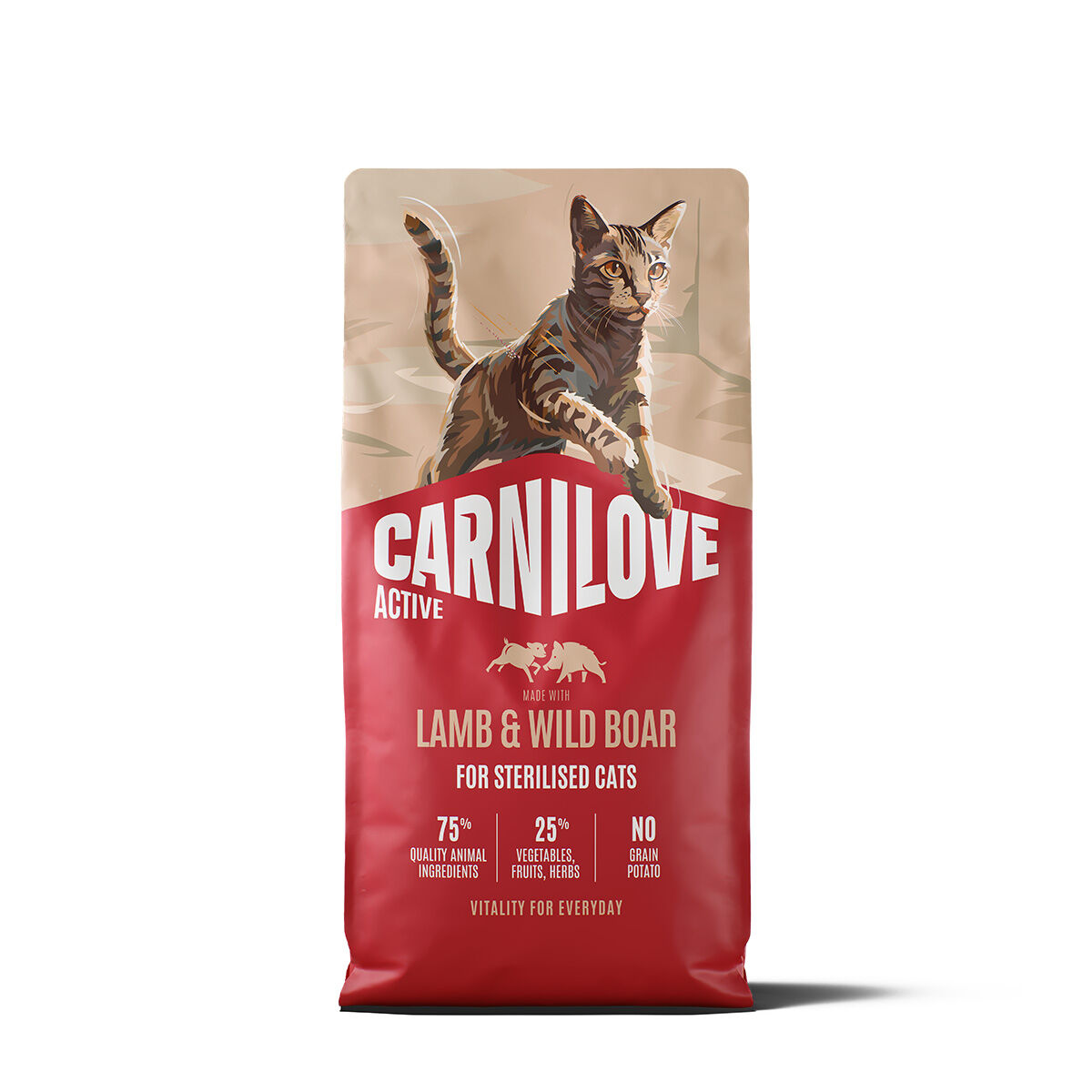 Carnilove Cat Active Sterilised Lamb & Wild boar
