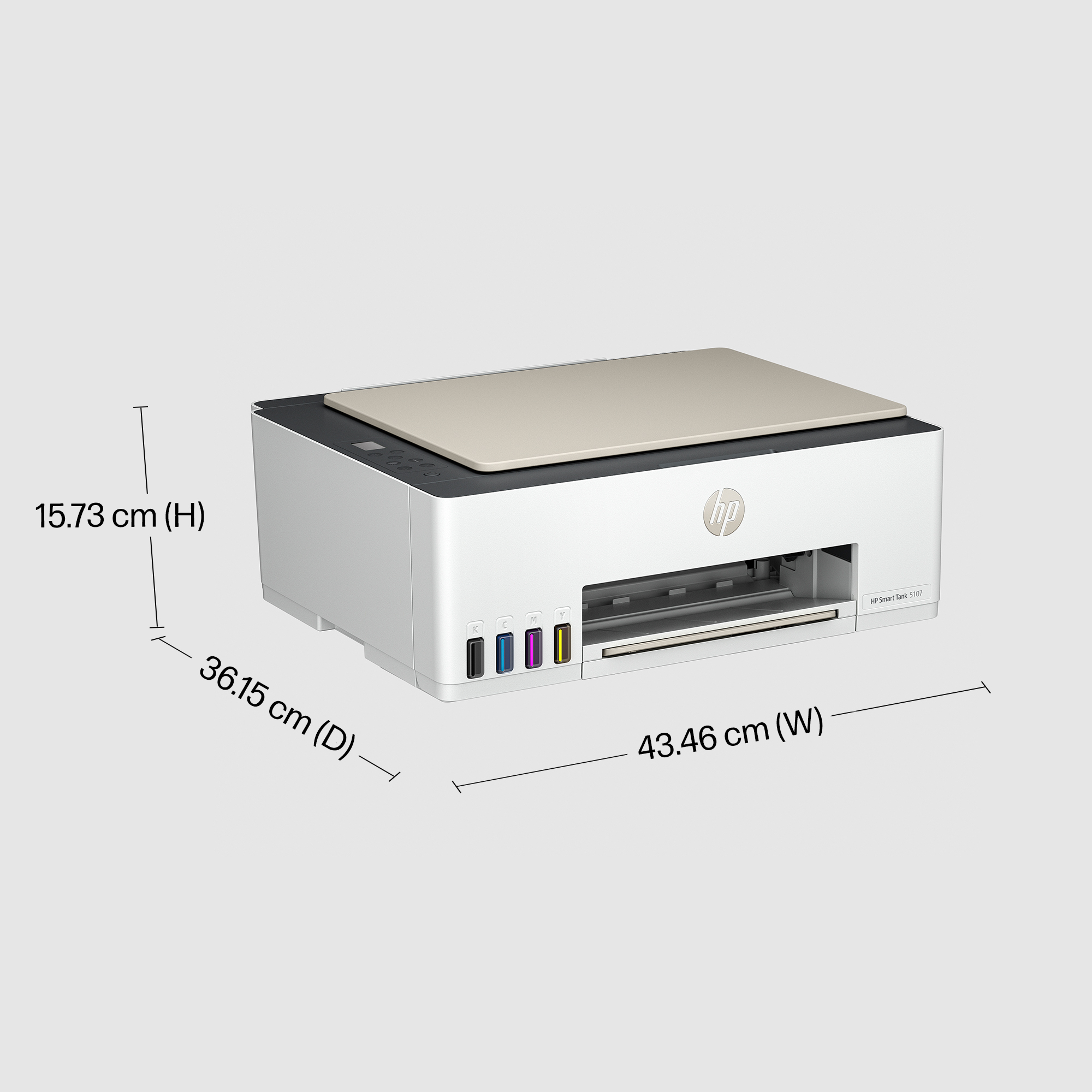 HP Smart Tank 5107 All in One Multifunction - väri - Muste