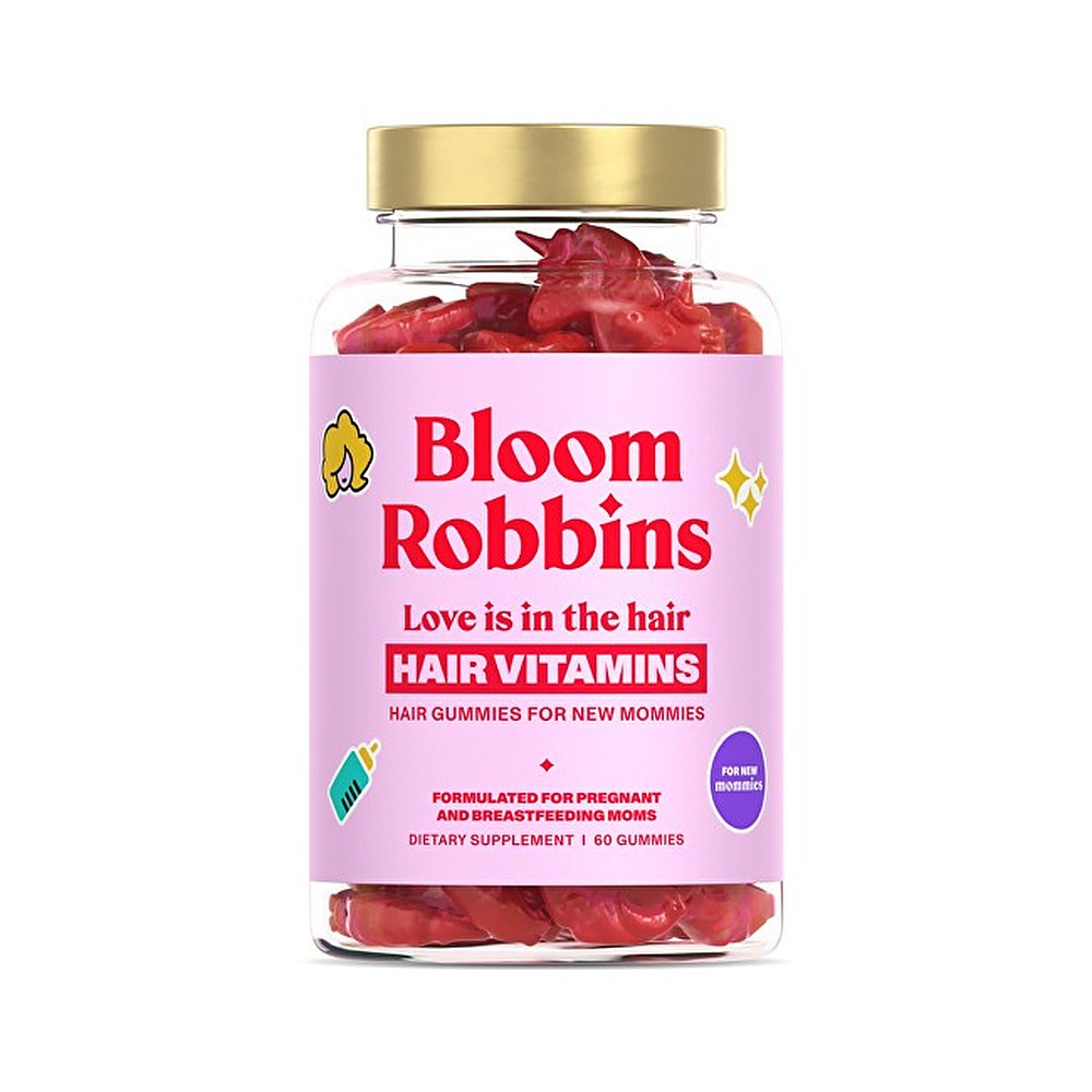 Bloom robbins L'Amore È Nei Capelli Caramelle Gommose Per Capelli Sani Per Le Mamme 60 Pezzi — Integratore