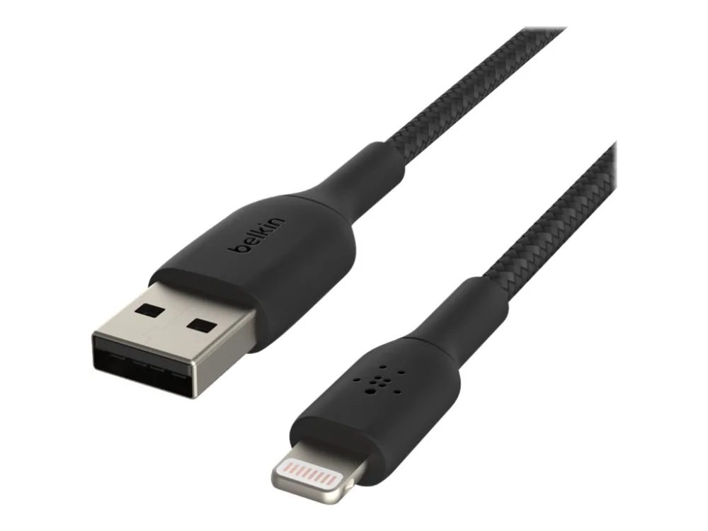 Belkin Lightning – USB-A -kaapeli, 1 m, musta