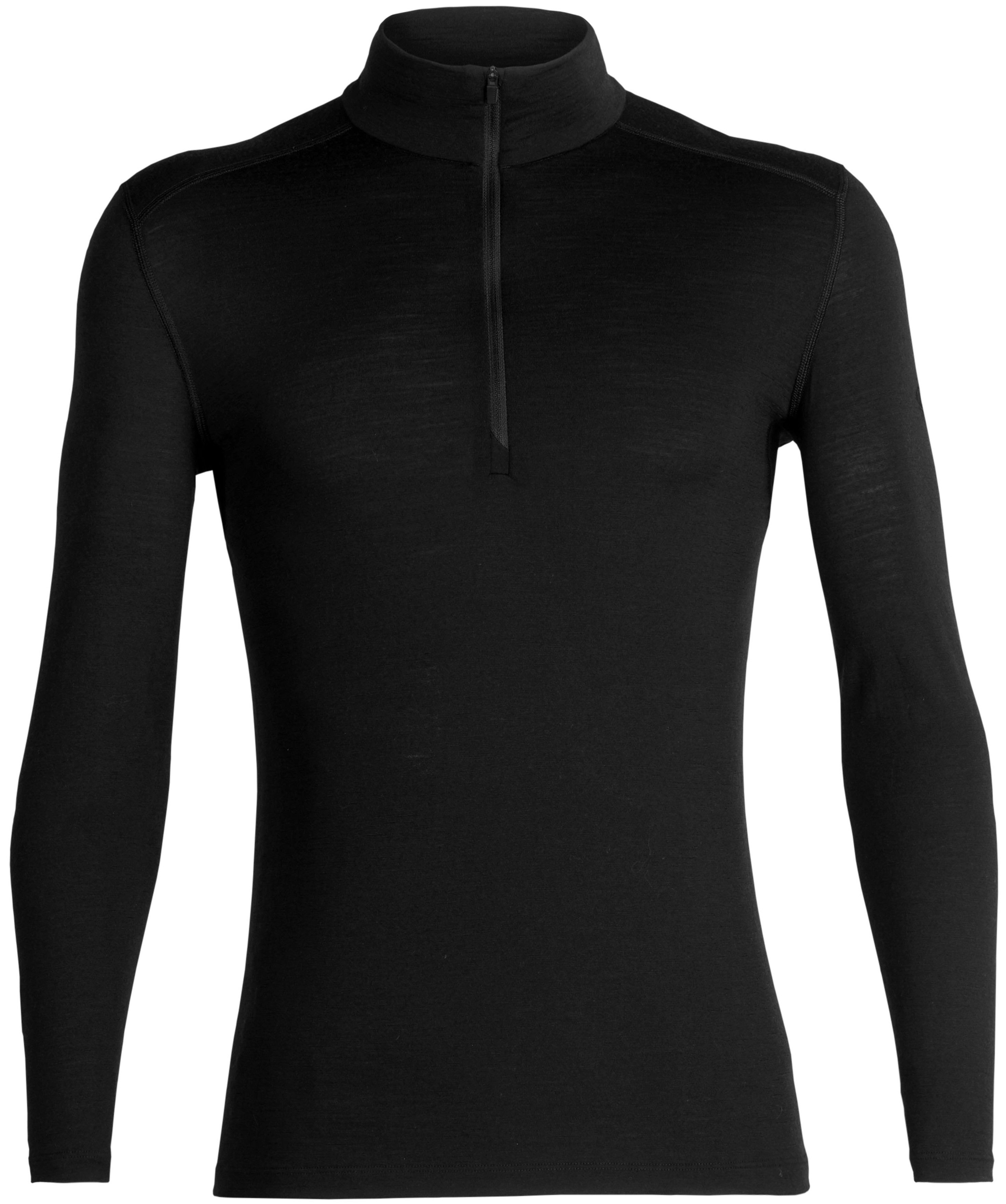 Icebreaker M 200 Oasis LS HalfZip Black - M