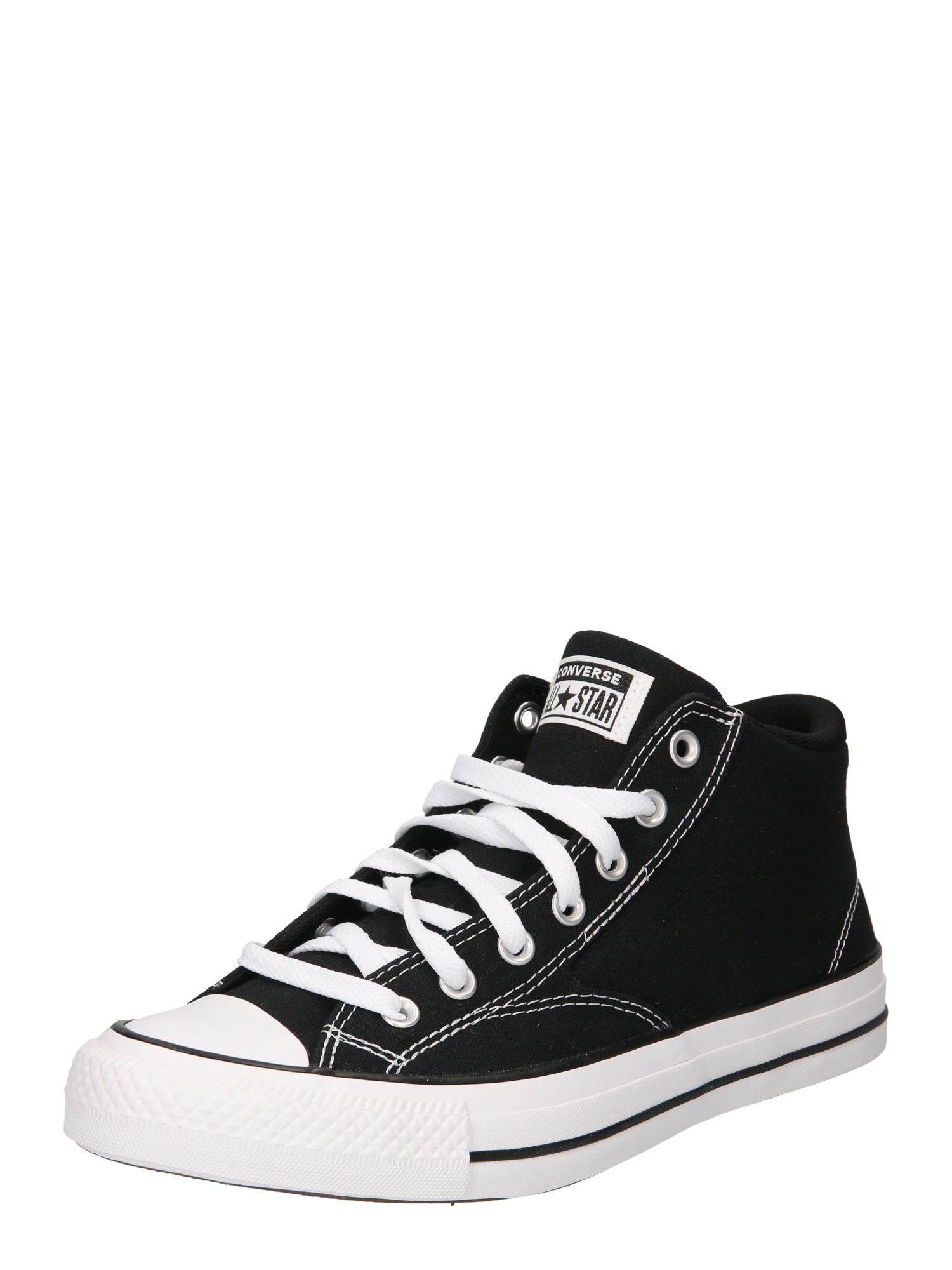 CONVERSE Korkeavartiset tennarit 'Chuck Taylor All Star Malden' musta / valkoinen