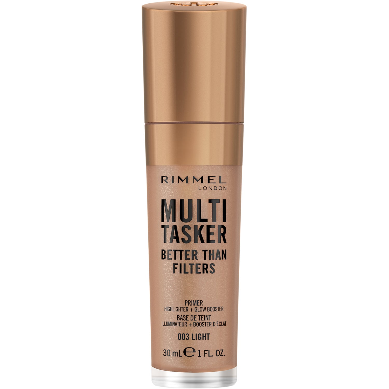 Rimmel Kind & Free Multi-Tasker Better Than Filters Face Primer Glow Booster and Highlighter 003 Light