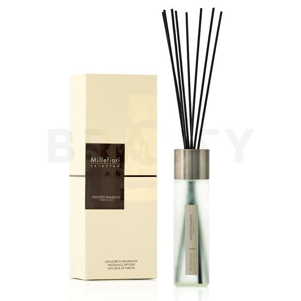 Valittu tuoksudiffuusori Millefiori Milano - Savustettu bambu 350 ml
