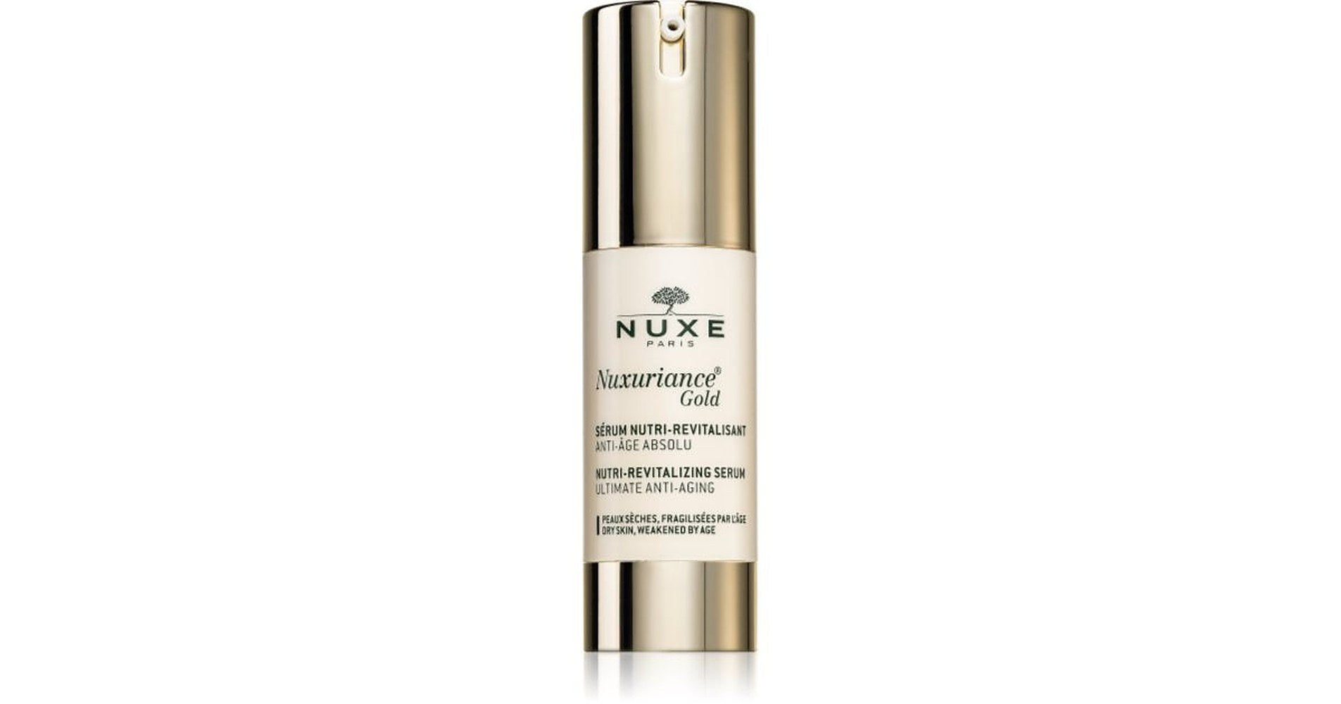 Nuxe Nuxuriance Gold elvyttävä kasvoserumi ravitsevalla vaikutuksella 30 ml