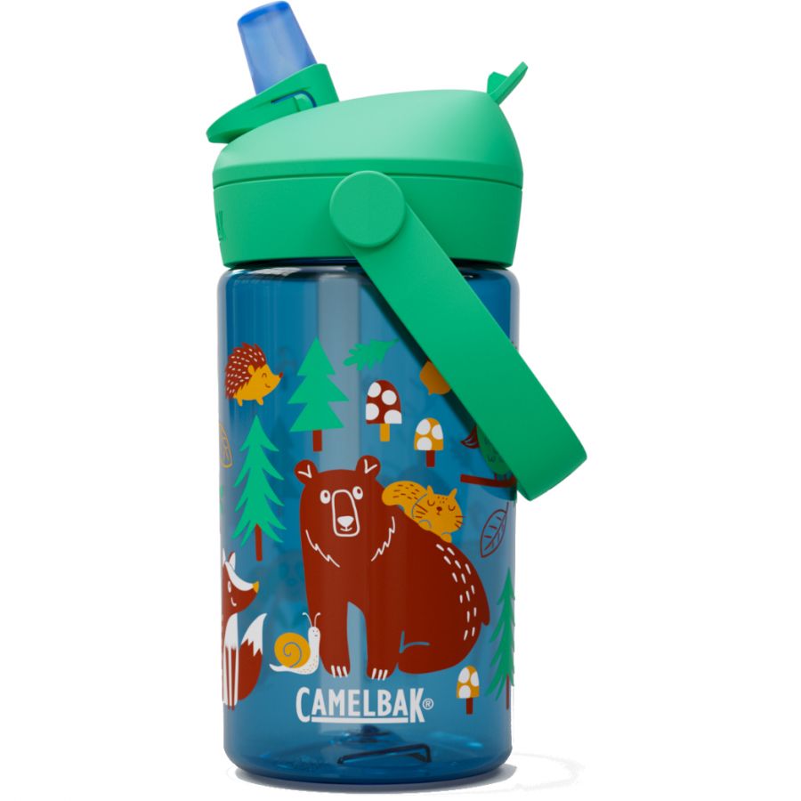 Camelbak Thrive Flip Straw Kids 400ml, lasten juomapullo, ystävällinen metsä
