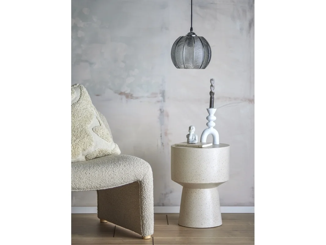 Bloomingville - Adar Pendant Lamp - Grey - Glass