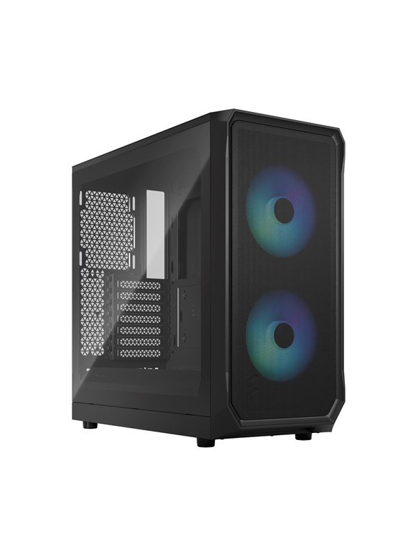 Fractal Design Focus 2 RGB musta TG kirkas sävy