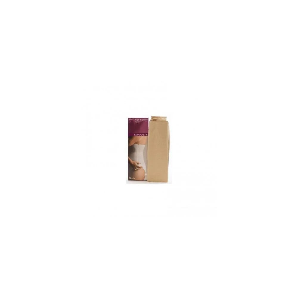 Puuvilla- ja tarranauha Koko 1 Beige väri Farmalastic