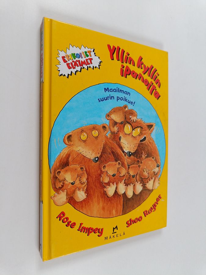 Rose Impey : Yllin kyllin ipanoita : maailman suurin poikue!