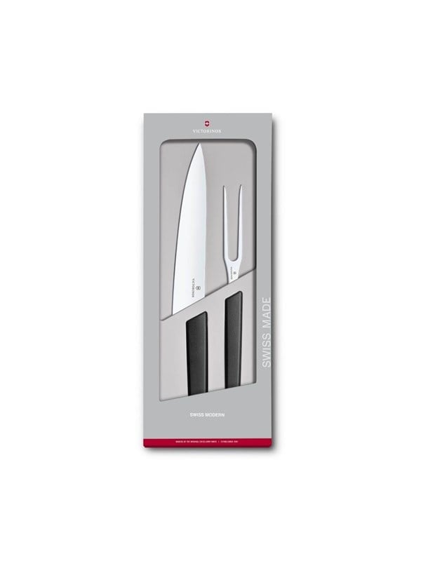 Victorinox 6.9093.21G, Veitsisarja, Ruostumaton teräs, Polypropeeni, Ruostumaton teräs, Musta, 21 cm