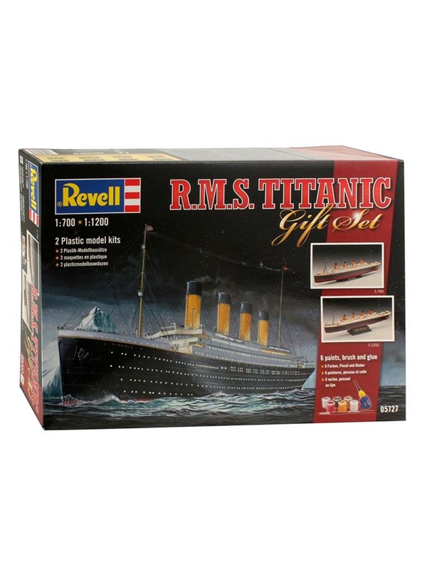 Revell Titanic-mallin rakennussarja mittakaavassa 1:700