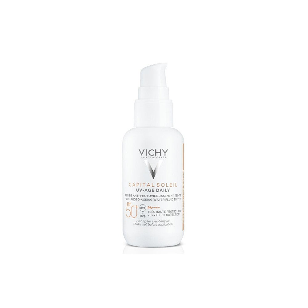 Vanhenemista estävä värillinen neste SPF50+ Capital Soleil UV-Age Daily (Fluid) 40 ml
