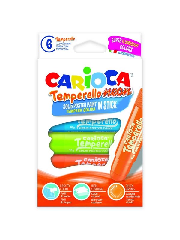 Carioca 42675, Multi, Kiinteä, Pahvilaatikko, 6 kpl