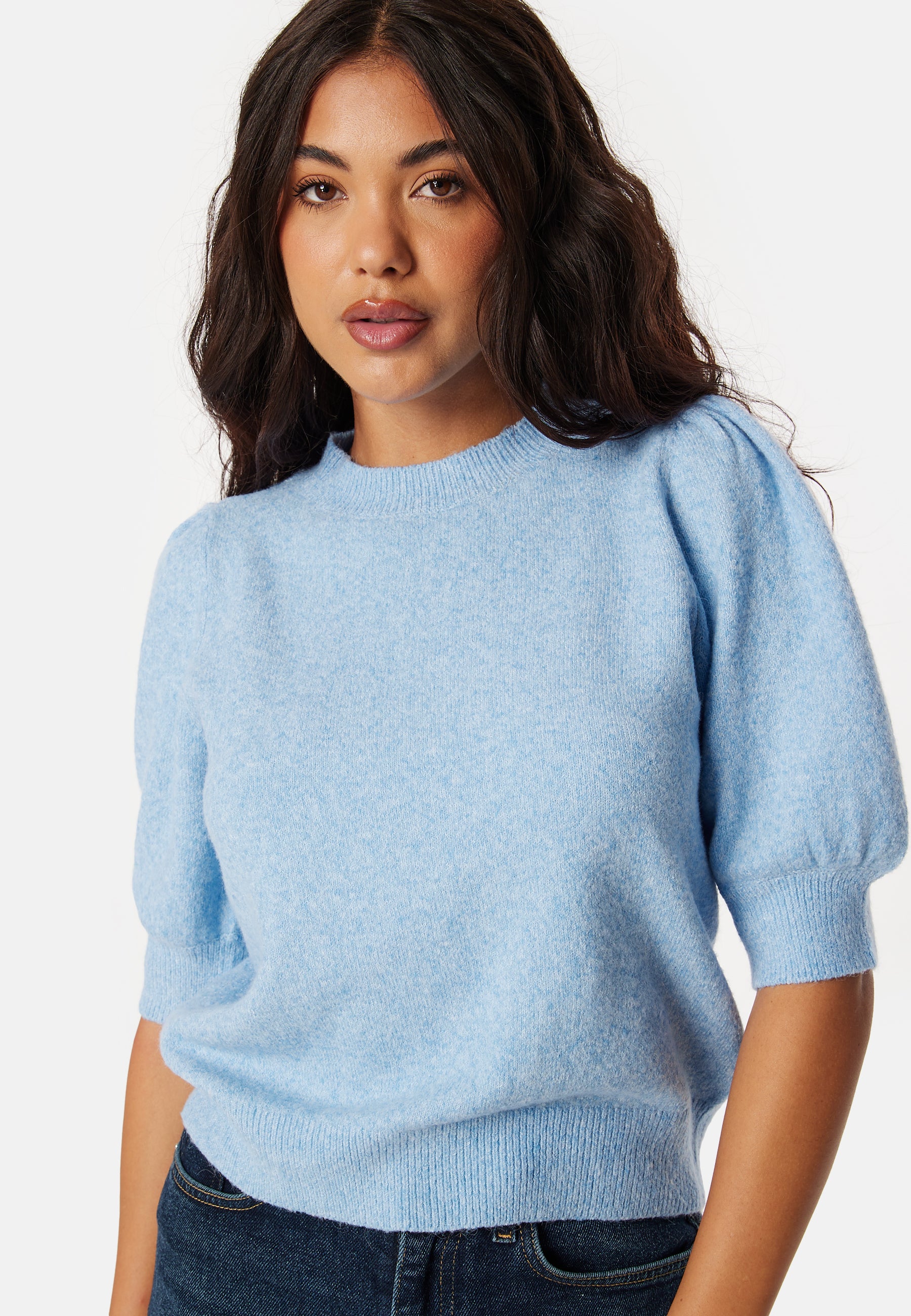 VERO MODA Neulepaita 'VMDOFFY' vaaleansininen