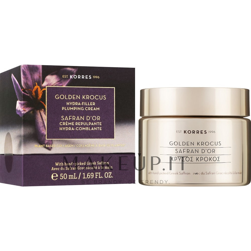 Korres Golden Krocus Hydra-Filler täyteläisyyttä lisäävä voide - 50 ml