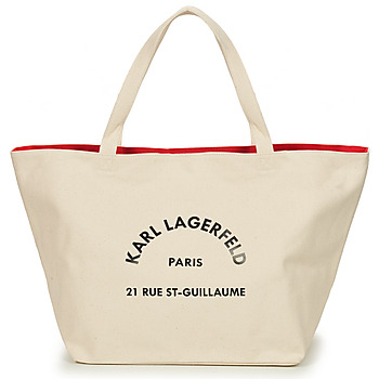 Karl Lagerfeld Ostoskassi 'Rue St-Guillaume' beige / musta